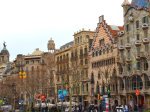De statige Passeig de Gracia in Barcelona