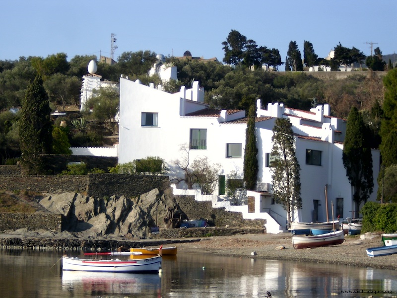 Het huis van Salvador Dalí in Port Lligat bij Cadaqués