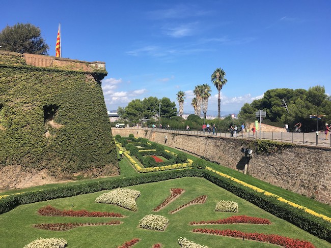 Het beruchte kasteel van Montjuïc in Barcelona
