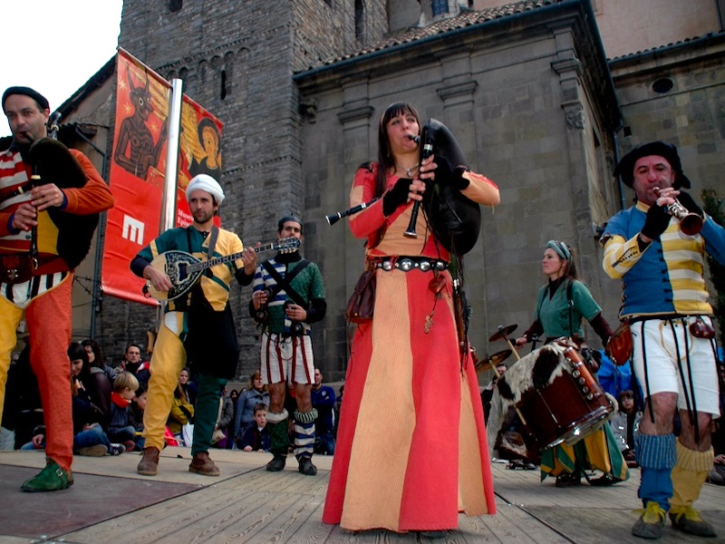 Middeleeuwse feesten in de omgeving van Madrid