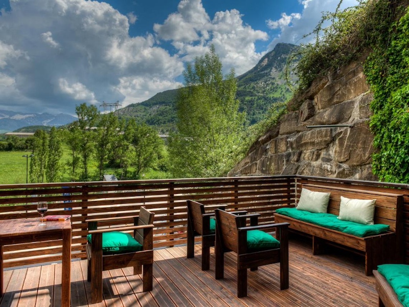 Apartahotel tres quiñones in Sallent de Gállego bij Formigal