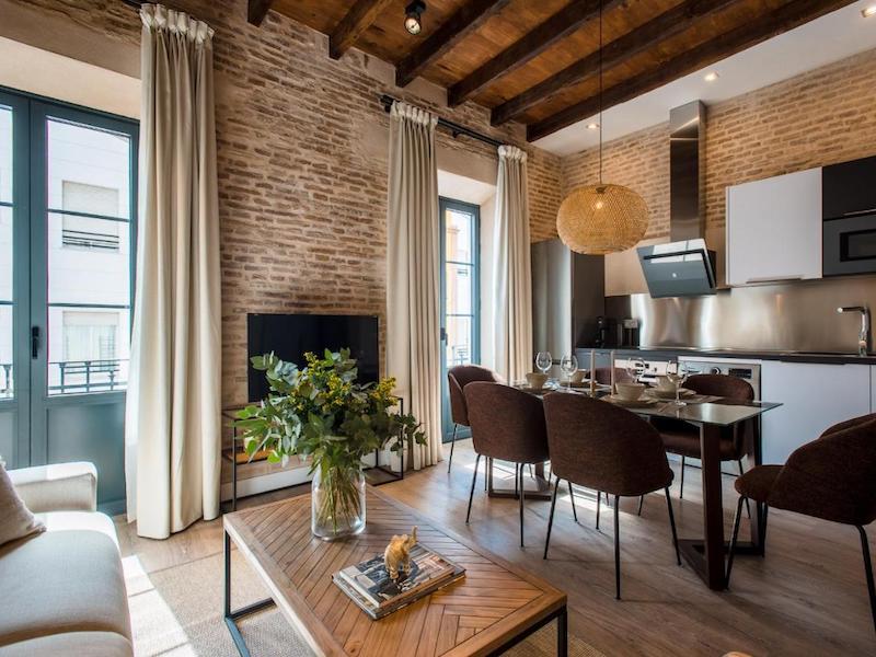 Luxe appartementen van La Sillería de Triana in Sevilla