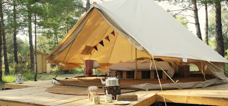 Forest Days Glamping Natuur en Romantiek in Spaanse Pyreneeën Forest Days Glamping | Catalonië | Spanje | Charmecamping.nl