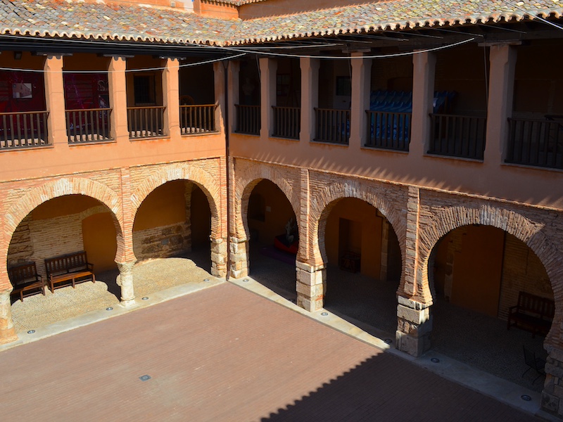 Binnenplaats van theatermuseum in Almagro