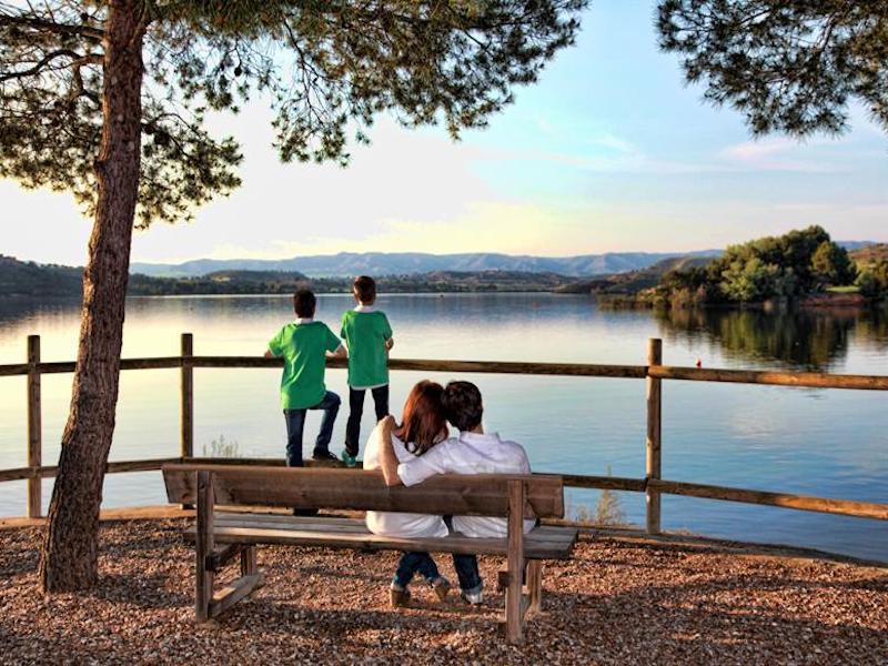 Camping Lake Caspe in de regio Aragon is gespecialiseerd in visvakanties