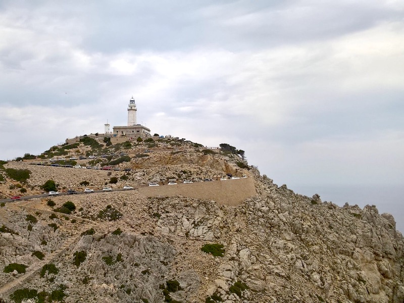 Vuurtoren van Cap Formentor, het noordelijkste punt op Mallorca