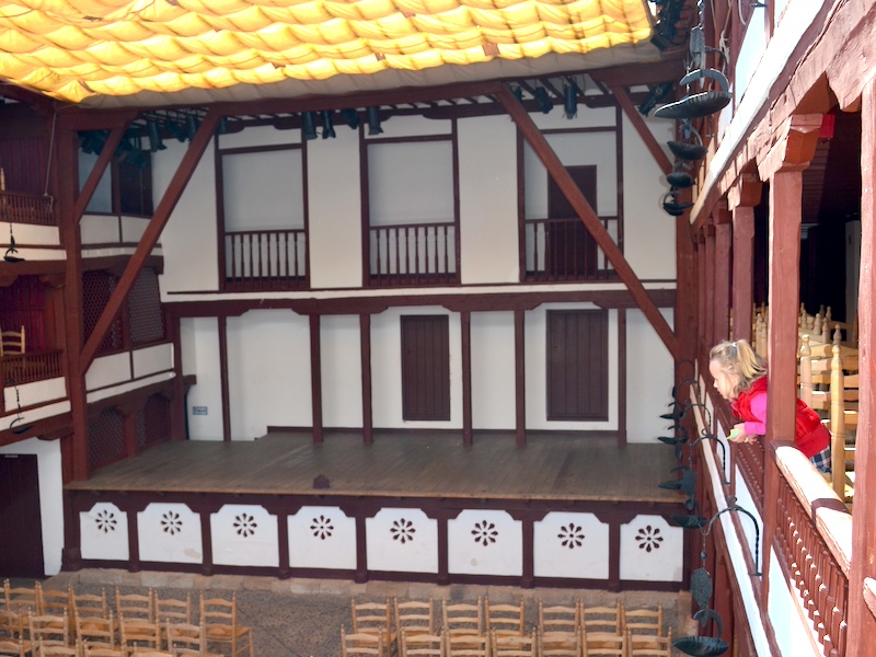 Corral de Comedias op de Plaza Mayor in Almagro