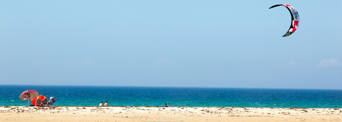 Vliegeren aan de Costa de la Luz