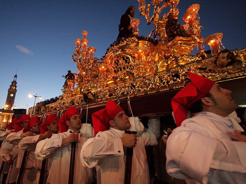 Unieke Semana Santa in Caminos de Pasión gebied in hart van Andalusië