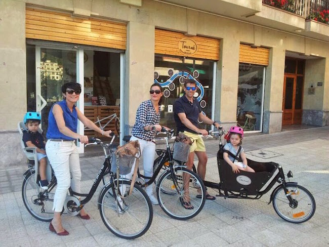 Fietsen in Bilbao met kinderen via Baja Bikes