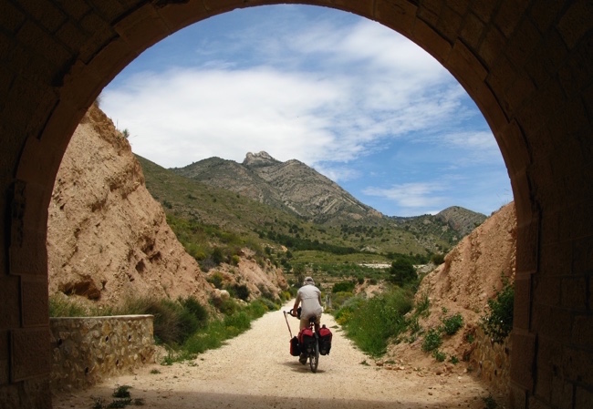 Vía Verde del Aceite in Andalusië