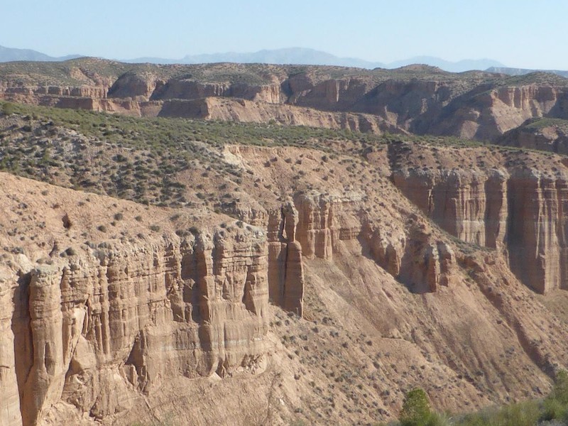 Los Valles del Norte de Granada (Andalusië, Zuid-Spanje)