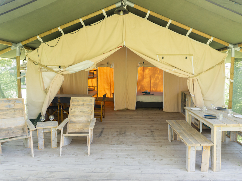 glampingtent op camping Chill-Outdoor