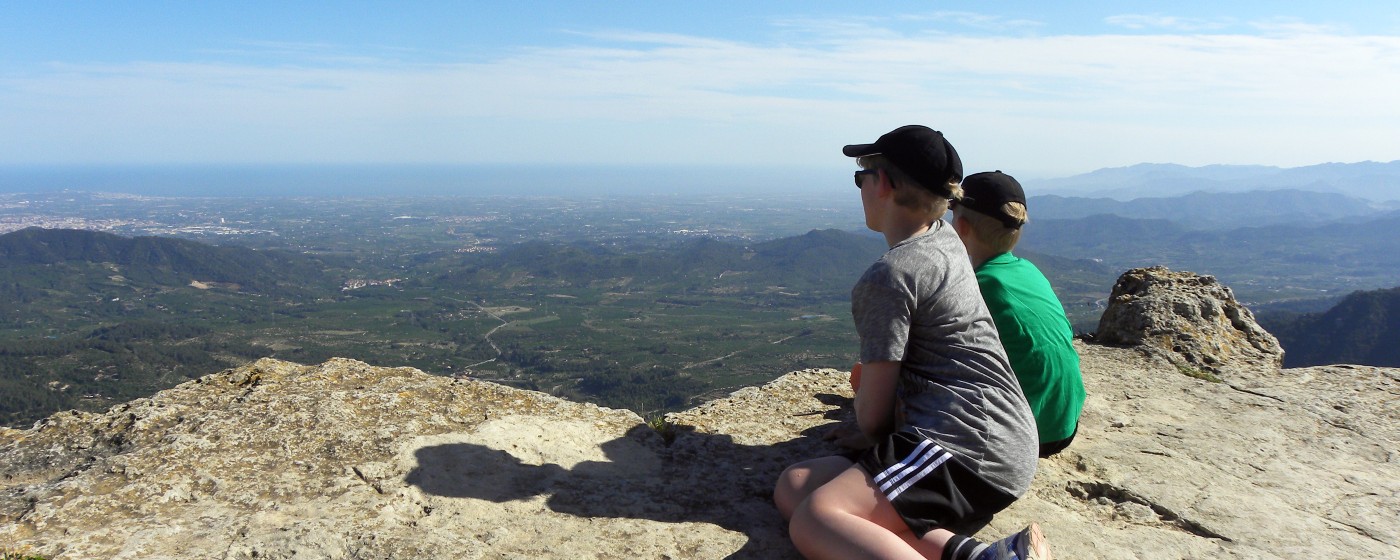 Met kinderen in Catalonië