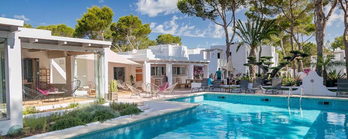 Hotel Casbah op Balearen eiland Formentera