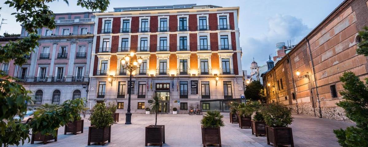 Een hotel in een voormalige paleis in het centrum van Madrid