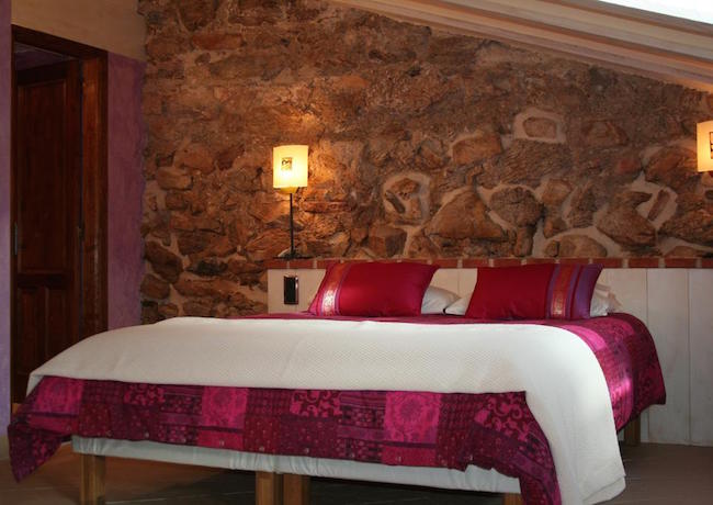 Het rustieke hotel Hotel La Beltraneja in Buitrago del Lozoya (Madrid, Midden Spanje)
