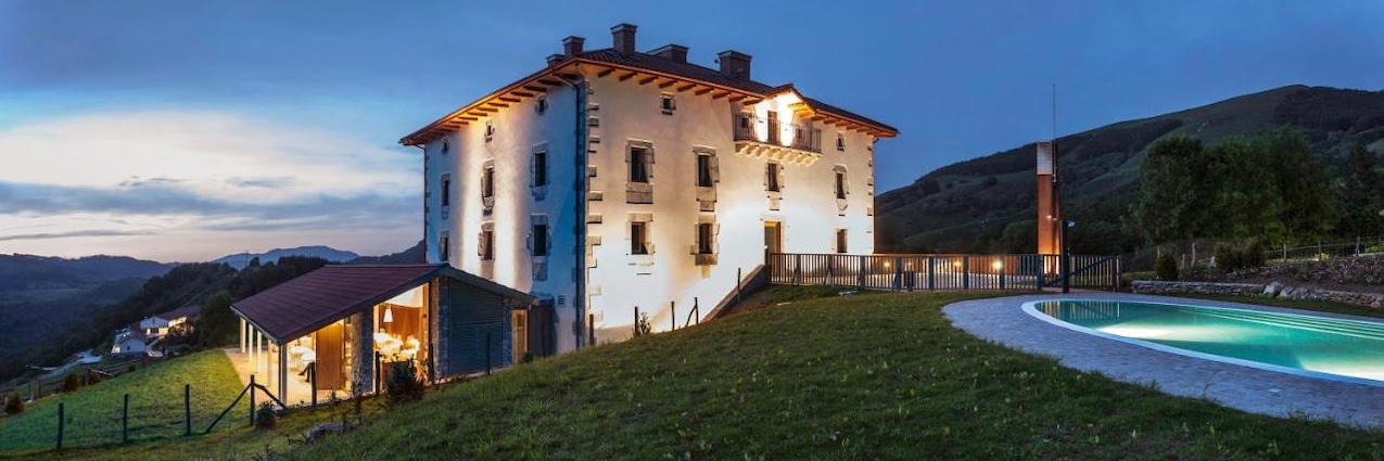 Kleinschalig hotel Palacio Yrisarri in Navarra