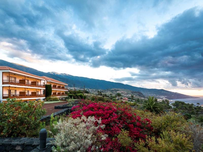 Het Parador hotel van Canarisch eiland La Palma