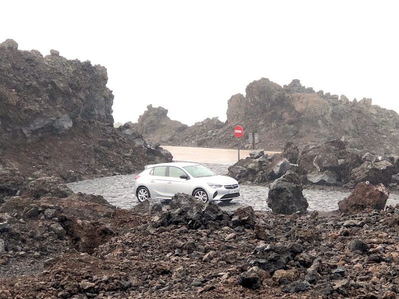 Onze huurauto op Canarisch eiland Tenerife