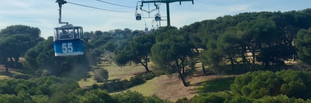 Kabelbaan Madrid naar Casa de Campo