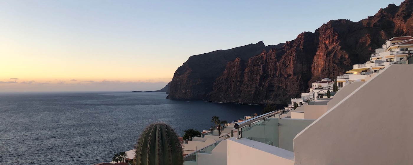 De kliffen van Los Gigantes (Tenerife)