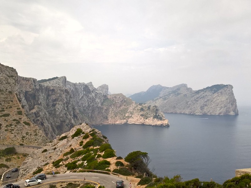 De kust van Tramuntana op Mallorca