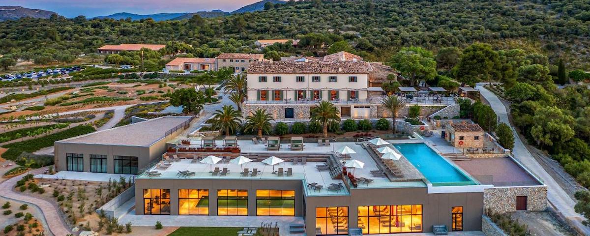 Een luxe 5-sterren hotel op Mallorca (Balearen)