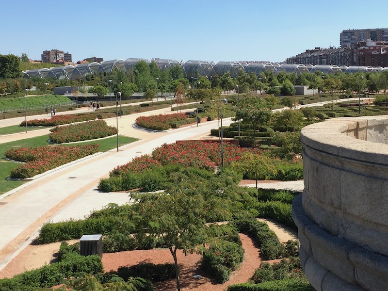 Madrid Rio: prachtig aangelegd park aan de Manzanares rivier in Madrid