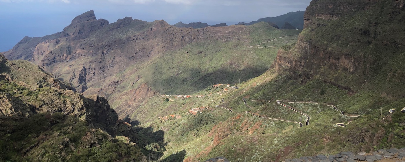 Masca ravijn op Canarisch eiland Tenerife