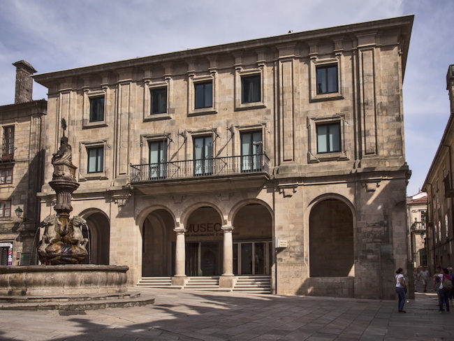 Het Pelgrimsmuseum in Santiago de Compostela (Noord Spanje)