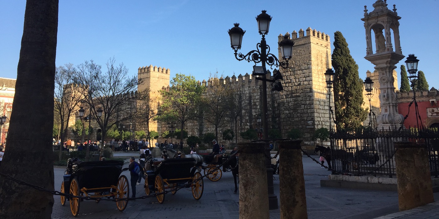 Werelderfgoed Plaza del Triunfo in Sevilla (Zuid-Spanje)