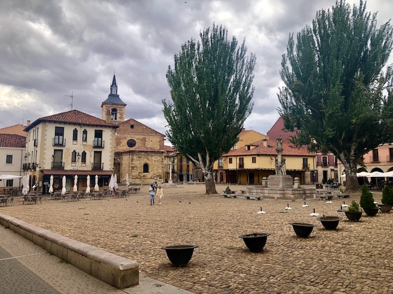 Plaza del Grano - een van mooiste pleintjes in de stad Leon