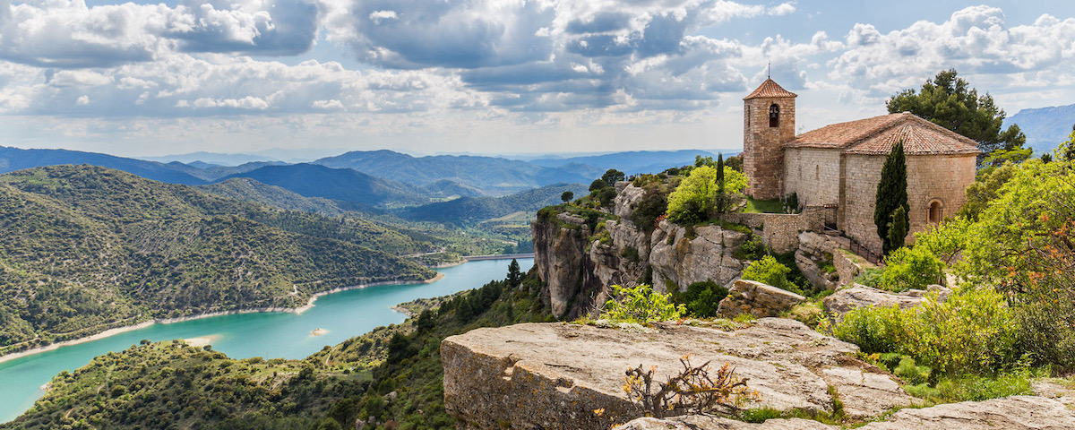 Siurana in wijnstreek Priorat (Catalonië)