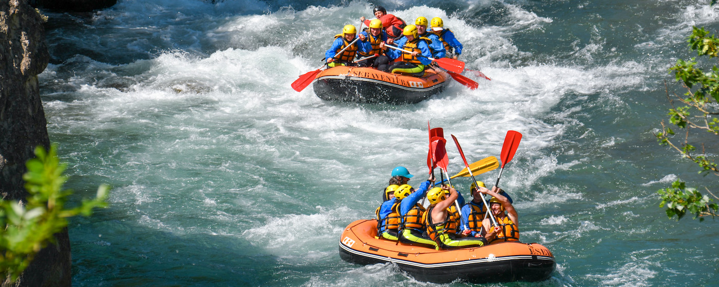 Raften: spannende outdoor activiteit in de Spaanse Pyreneeën