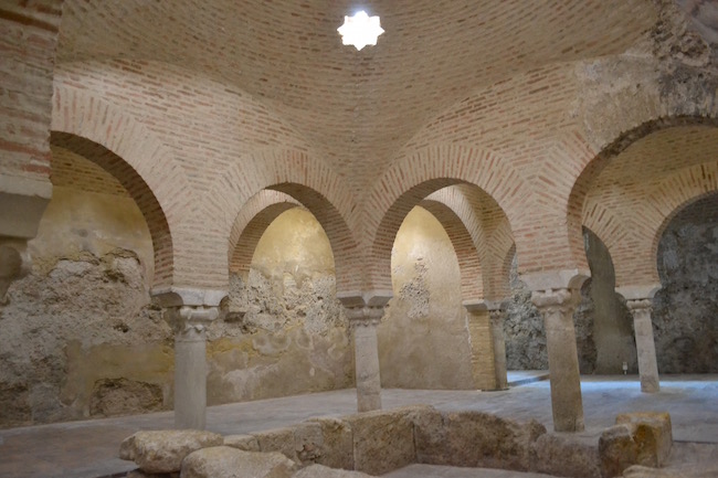 Rustruimte in de Arabische baden van Jaén