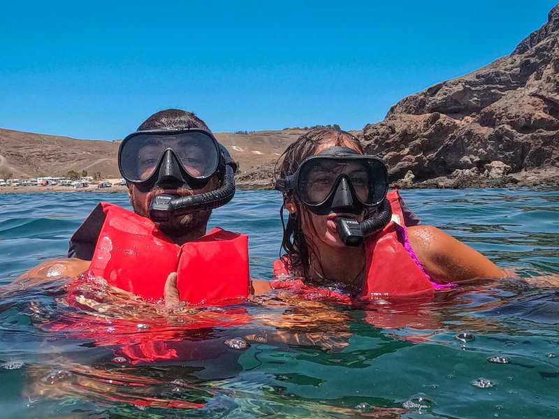 Snorkelen voor de kust van Fuerteventura