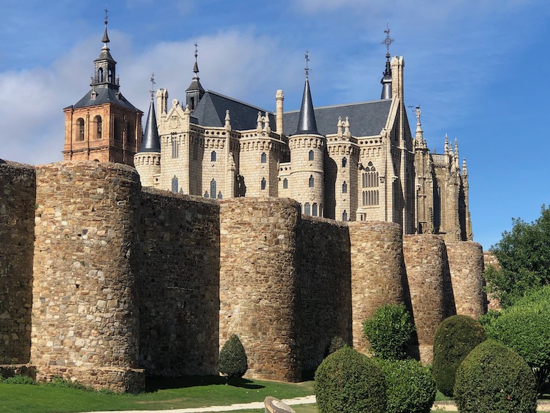 De stadsomwalling van Astorga