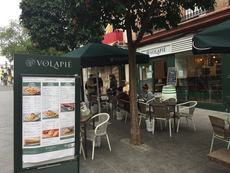 Tapas bar Volapie in de calle de Jacinto in Sevilla