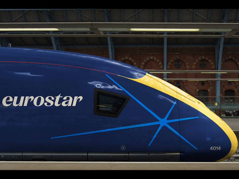 Treinreis met Eurostar hogesnelheidstrein