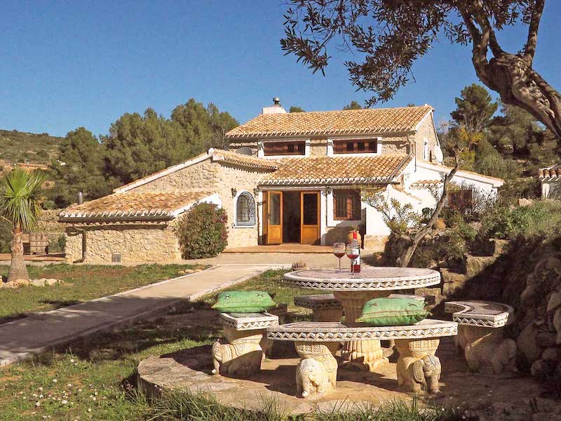 Vakantiehuis Casa Grillo van Refugio Marnes in de provincie Alicante