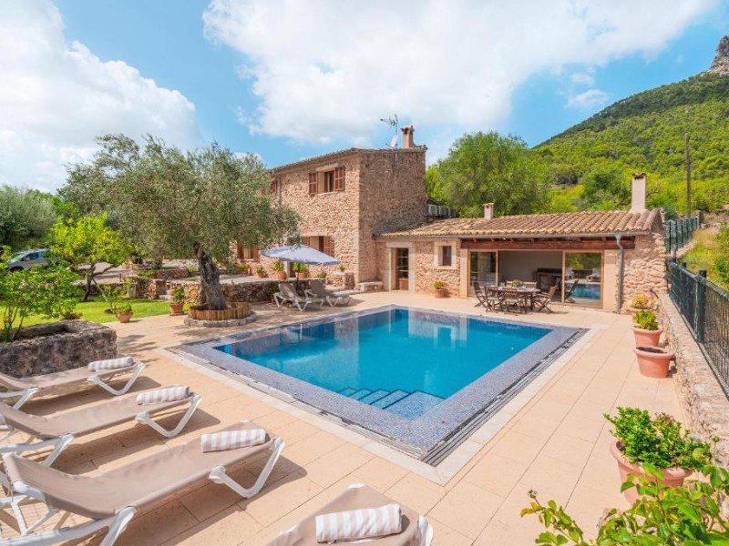 Een heerlijk vakantiehuis in de bergen van Mallorca