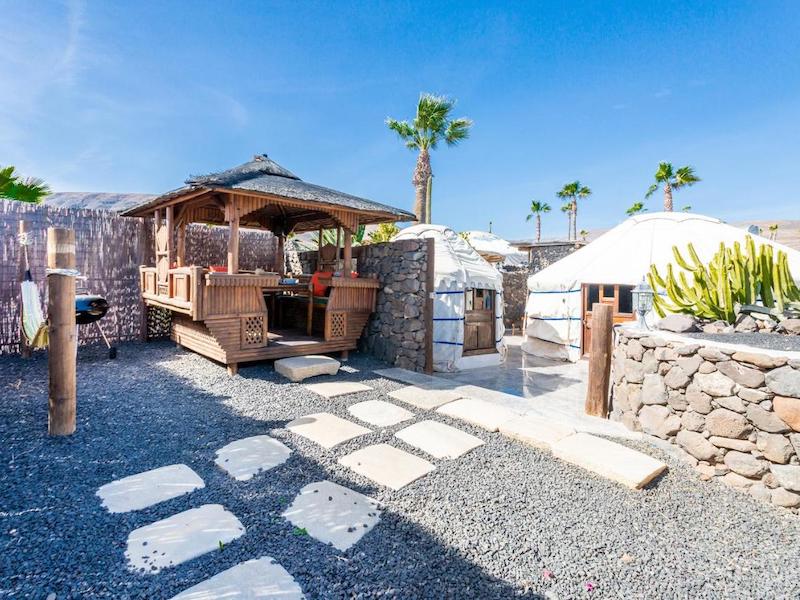 Eco village Finca de Arrieta op Lanzarote (Canarische eilanden)