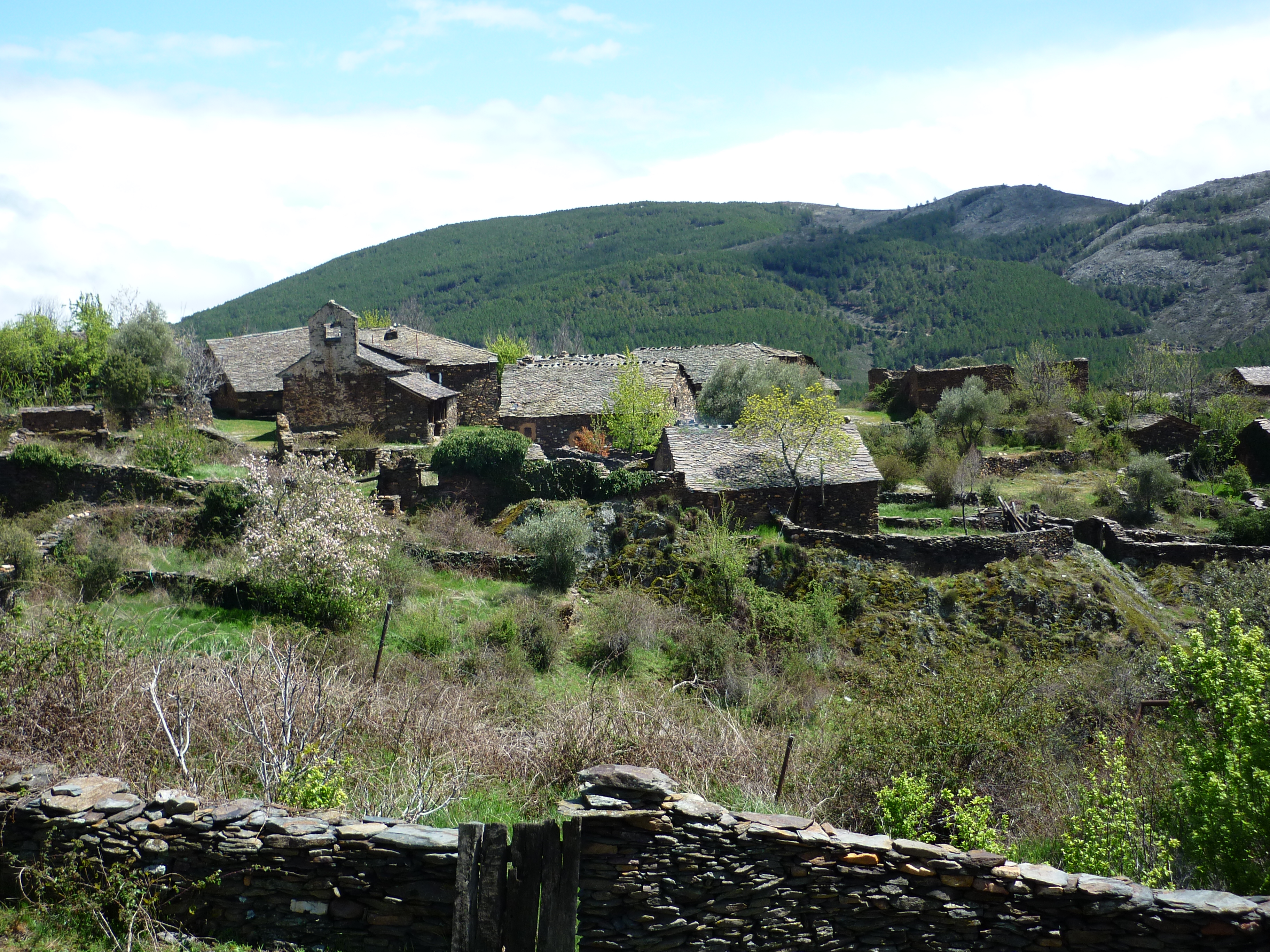 La Vereda - een van de Zwarte dorpen van Guadalajara (Midden-Spanje)