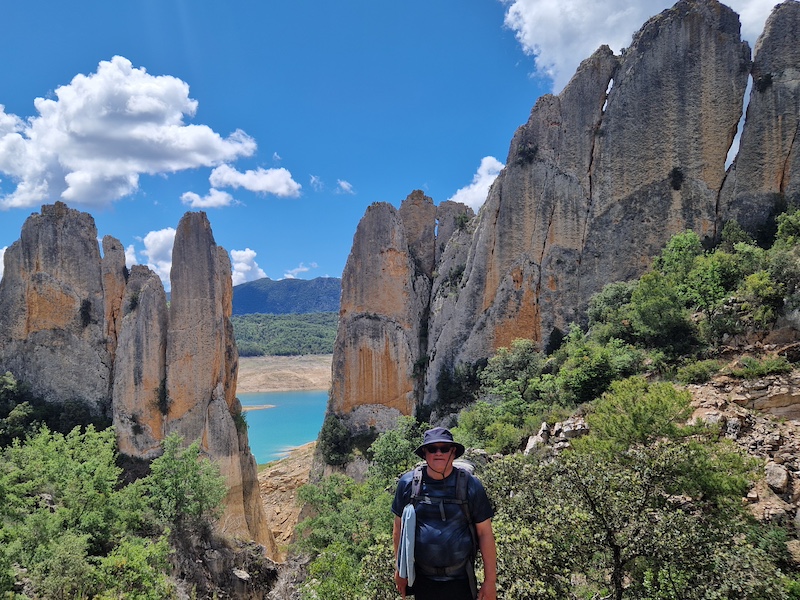 Wandelen rond Chinese muur van Finestras (Ribagorza, Aragon)