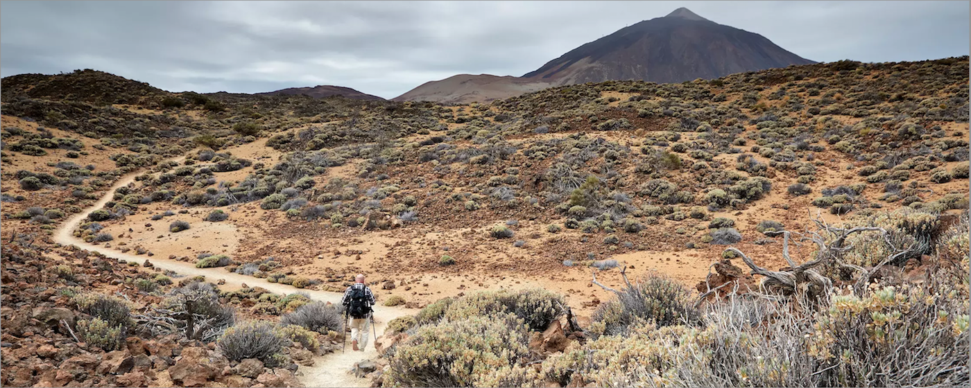 Wandelen in het nationaalpark El Teide op Tenerife