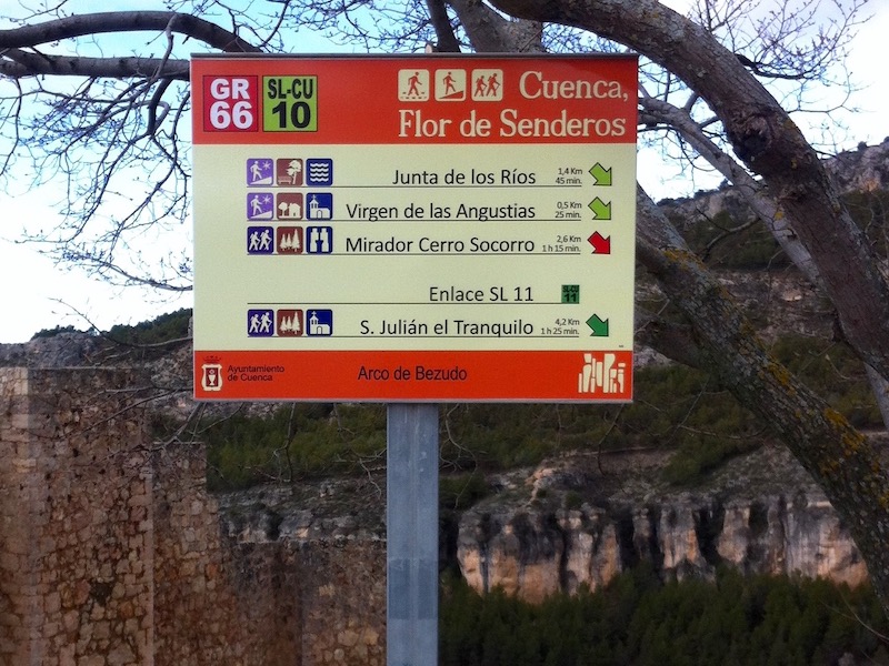 Wandelroutes in de omgeving van Werelderfgoedstad Cuenca