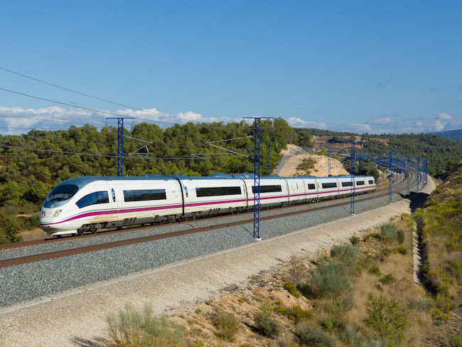 AVE - hogesnelheidstrein in Spanje