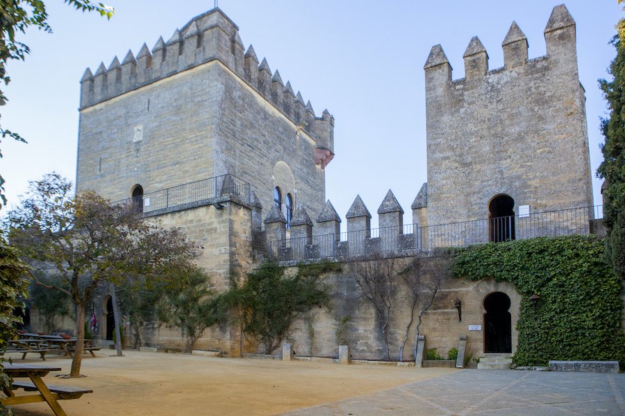 Kasteel van Almodóvar del Río (Zuid-Spanje)