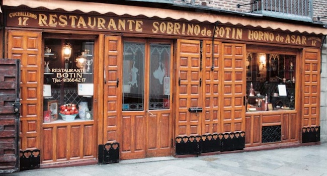 Botín - een van de oudste restaurants in Madrid
